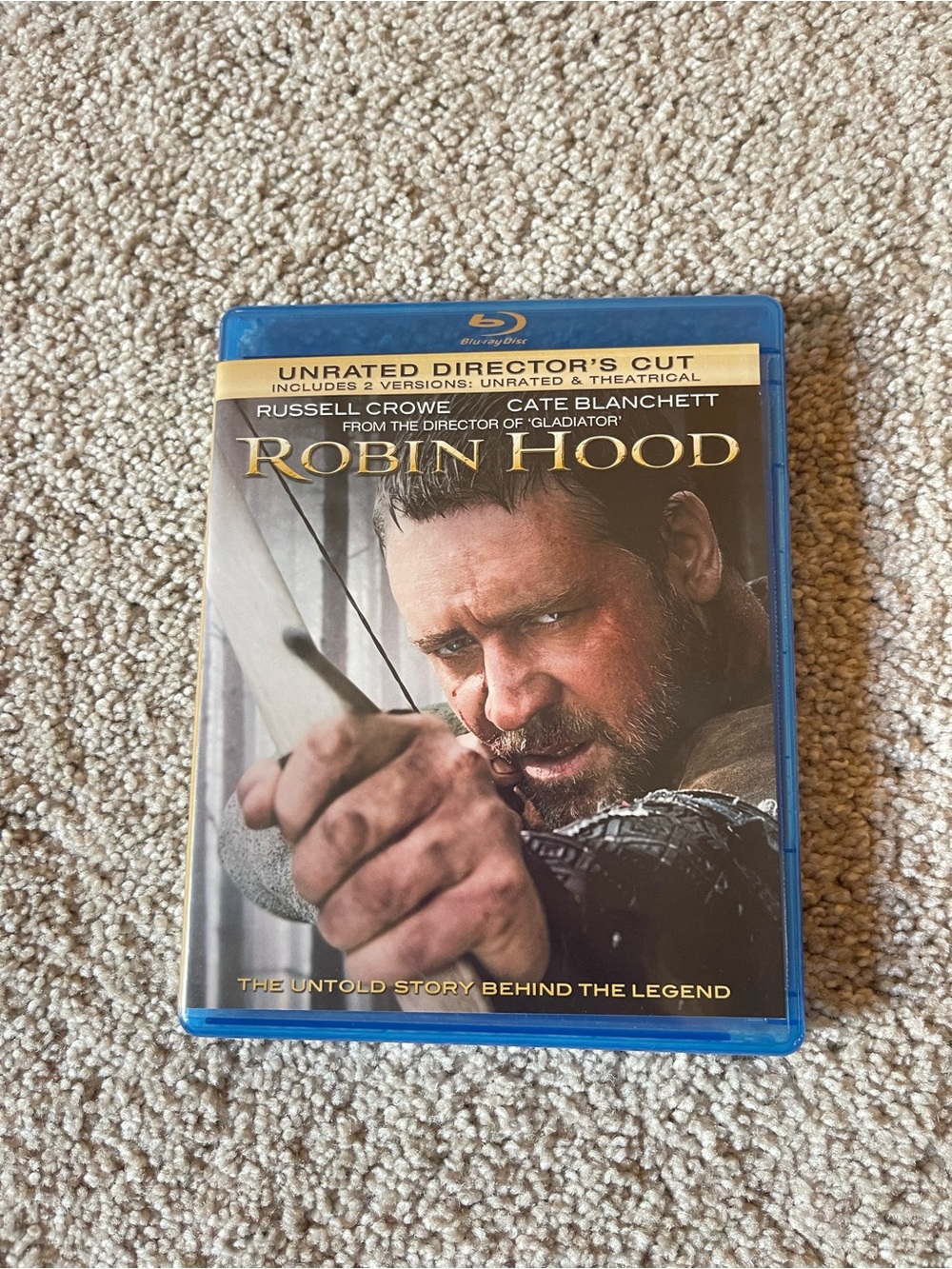 Robin Hood dvd blue ray